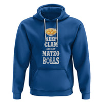 Funny Passover Hoodie Keep Calm Eat Matzo Balls - Wonder Print Shop