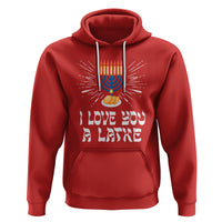Funny Passover Hoodie I Love You A Latke Jewish Word Play Pun Hanukkah Chanukah - Wonder Print Shop