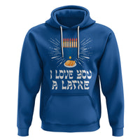 Funny Passover Hoodie I Love You A Latke Jewish Word Play Pun Hanukkah Chanukah - Wonder Print Shop