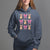 Easter Day Hoodie Pink Coquette Bow Cute Bunny Girls Women - Wonder Print Shop