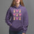 Easter Day Hoodie Pink Coquette Bow Cute Bunny Girls Women - Wonder Print Shop