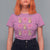 Easter Day T Shirt For Women Pink Coquette Bow Cute Bunny Girls Women - Wonder Print Shop