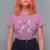 Coquette T Shirt For Women Pink Ribbon Aesthetic Trendy Girly Girl - Wonder Print Shop