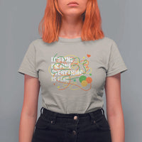 Funny Crochet T Shirt For Women It's Fine I'm Fine Everything Is Fine Knitting