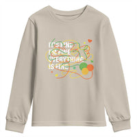 Funny Crochet Youth Sweatshirt It's Fine I'm Fine Everything Is Fine Knitting