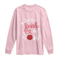 Funny Crochet Long Sleeve Shirt Just Let Me Finish This Row