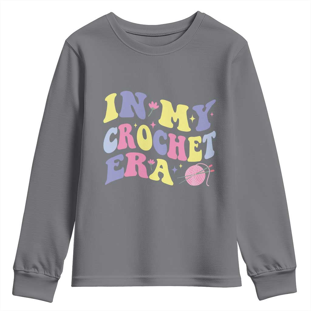 In My Crochet Era Youth Sweatshirt