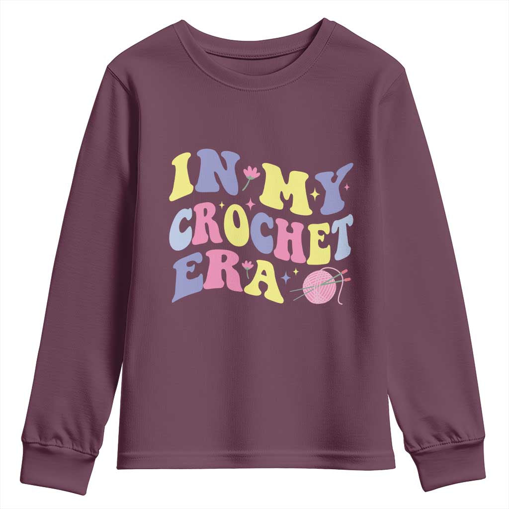 In My Crochet Era Youth Sweatshirt