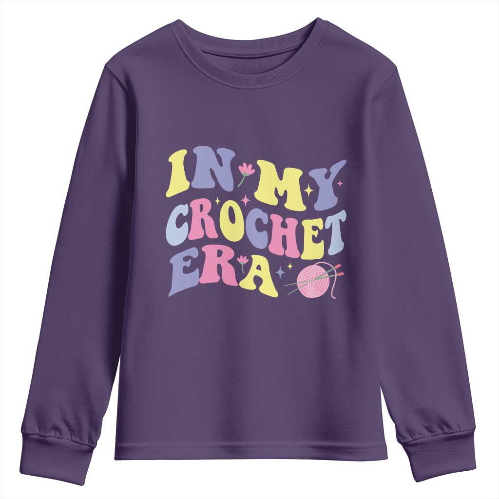 In My Crochet Era Youth Sweatshirt