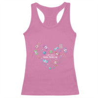 Funny Crochet Racerback Tank Top I Don't Have A Yarn Problem Yarn Collecting Knitting