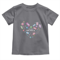 Funny Crochet Toddler T Shirt I Don't Have A Yarn Problem Yarn Collecting Knitting