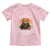 Funny Crochet Cat Toddler T Shirt Because Murder Is Wrong