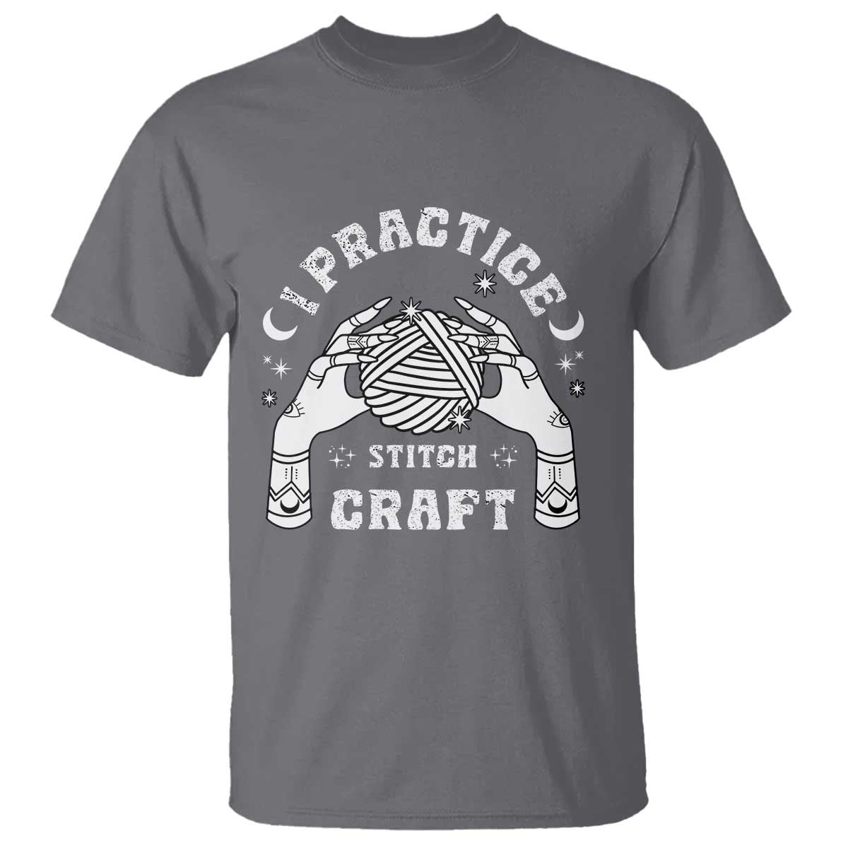 Witch Crochet T Shirt I Practice Stitch Craft