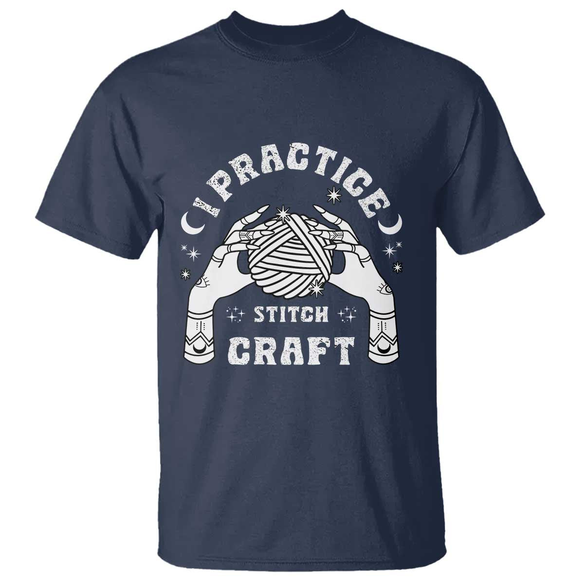 Witch Crochet T Shirt I Practice Stitch Craft