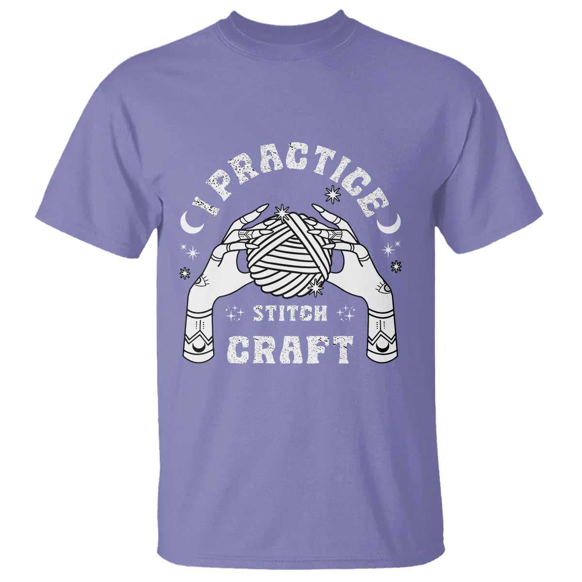 Witch Crochet T Shirt I Practice Stitch Craft