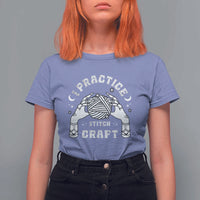 Witch Crochet T Shirt For Women I Practice Stitch Craft