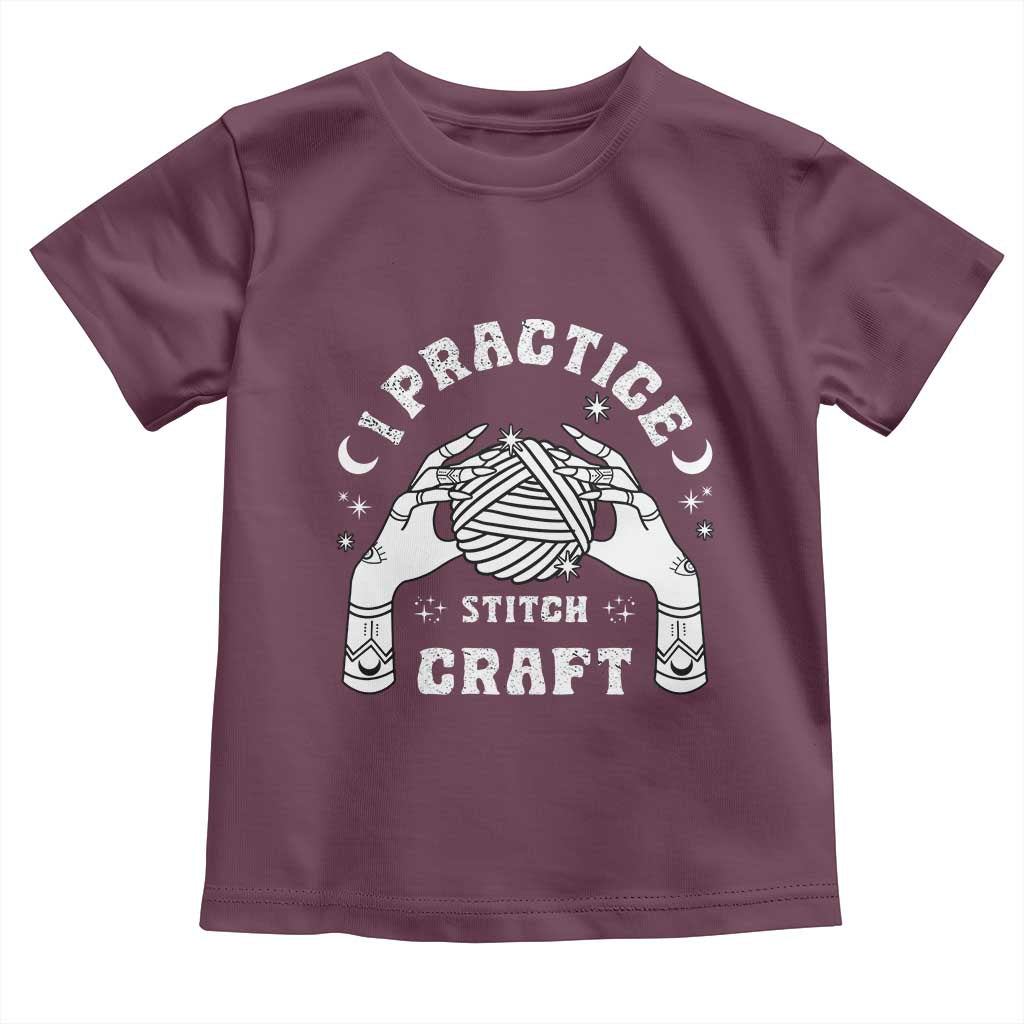 Witch Crochet Toddler T Shirt I Practice Stitch Craft