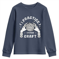 Witch Crochet Youth Sweatshirt I Practice Stitch Craft