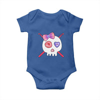 Cute Skull Crochet Knitting Baby Onesie