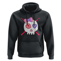 Cute Skull Crochet Knitting Hoodie