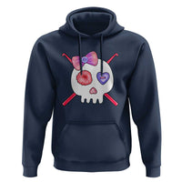 Cute Skull Crochet Knitting Hoodie