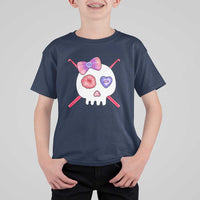 Cute Skull Crochet Knitting T Shirt For Kid