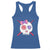 Cute Skull Crochet Knitting Racerback Tank Top