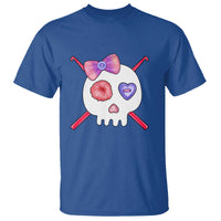 Cute Skull Crochet Knitting T Shirt