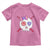 Cute Skull Crochet Knitting Toddler T Shirt