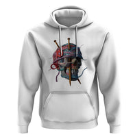 Funny Crochet Hoodie Yard Skull Halloween Knitting