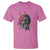 Funny Crochet T Shirt Yard Skull Halloween Knitting