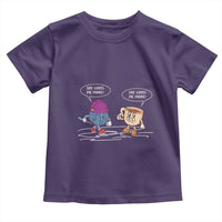 Funny Crochet Coffee Lover Toddler T Shirt She Loves Me More