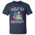 Just Want To Drink Tea And Crochet T Shirt