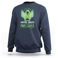 Mental Health Awareness Sweatshirt Not All Wounds Are Visible Let's End The Stigma - Wonder Print Shop