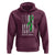 Mental Health Awareness Hoodie Fight The Stigma America Flag Green Ribbon - Wonder Print Shop