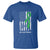 Mental Health Awareness T Shirt Fight The Stigma America Flag Green Ribbon - Wonder Print Shop