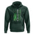 Mental Health Awareness Hoodie No One Fights Alone America Flag Green Ribbon - Wonder Print Shop