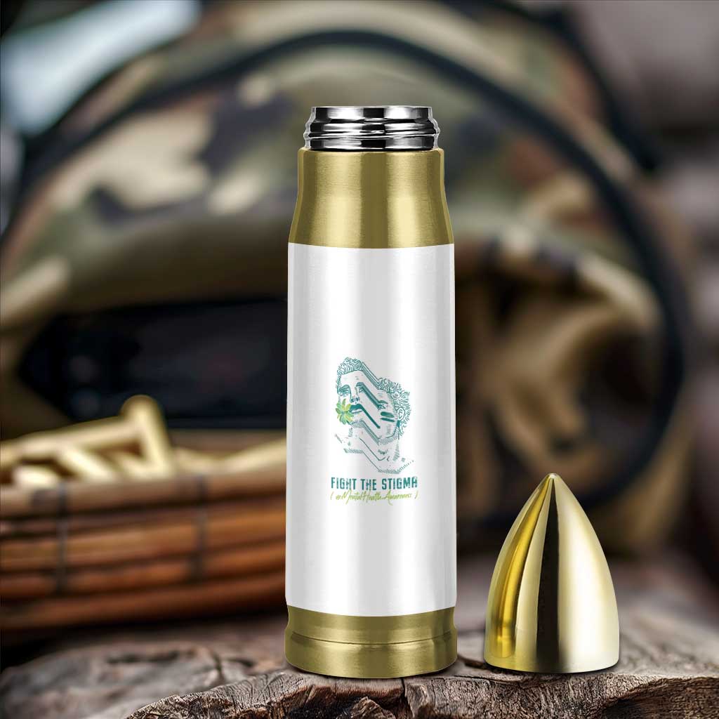 Mental Health Awareness Bullet Tumbler Fight The Stigma Aesthetic