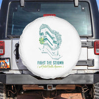 Mental Health Awareness Spare Tire Cover Fight The Stigma Aesthetic