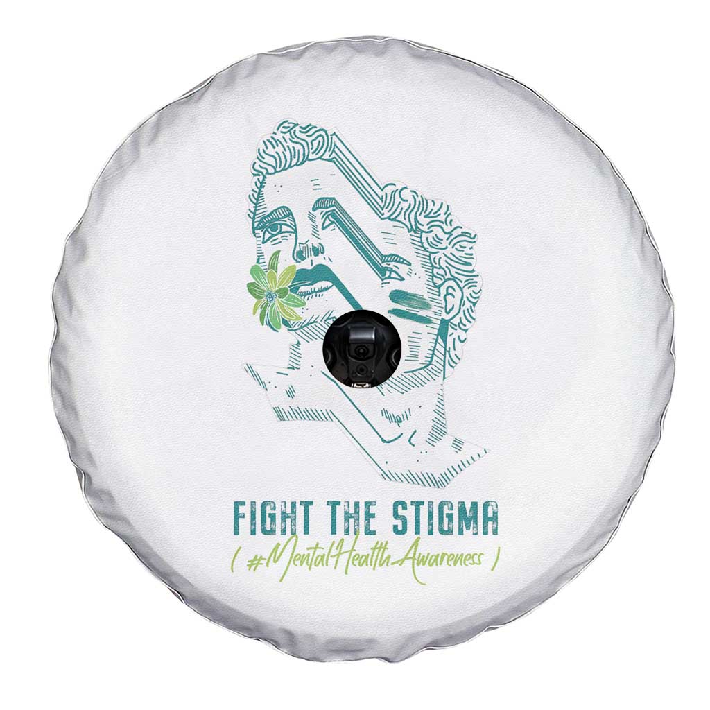 Mental Health Awareness Spare Tire Cover Fight The Stigma Aesthetic