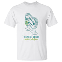 Mental Health Awareness T Shirt Fight The Stigma Aesthetic - Wonder Print Shop