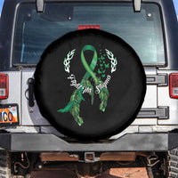 Mental Health Awareness Spare Tire Cover Fight The Stigma Butterfly Green Ribbon