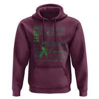 Mental Health Awareness Hoodie I Wear Green For The Warrior - Wonder Print Shop