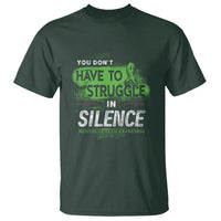 Mental Health Awareness T Shirt You Don't Have To Struggle In Silence - Wonder Print Shop