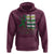 Mental Health Awareness Hoodie You Are Worthy Loved Needed Enough Green Ribbon - Wonder Print Shop