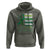Mental Health Awareness Hoodie You Are Worthy Loved Needed Enough Green Ribbon - Wonder Print Shop