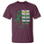 Mental Health Awareness T Shirt You Are Worthy Loved Needed Enough Green Ribbon - Wonder Print Shop