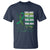 Mental Health Awareness T Shirt You Are Worthy Loved Needed Enough Green Ribbon - Wonder Print Shop