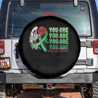 Mental Health Awareness Spare Tire Cover You Are Worthy Loved Needed Enough Typoghaphy