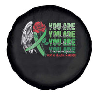 Mental Health Awareness Spare Tire Cover You Are Worthy Loved Needed Enough Typoghaphy